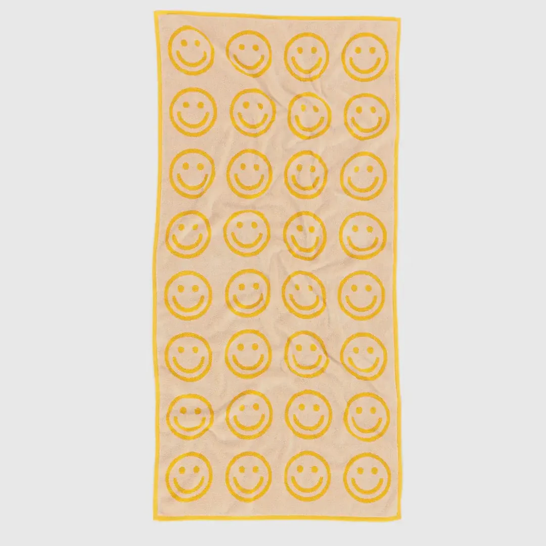 BAGGU | Cotton Bath Towel - Happy Marigold - Image 3