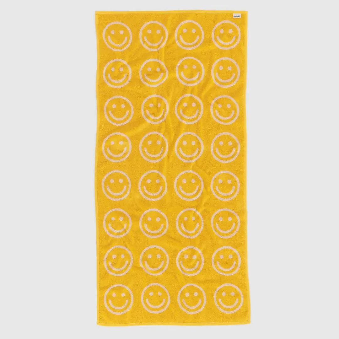 BAGGU | Cotton Bath Towel - Happy Marigold - Image 4