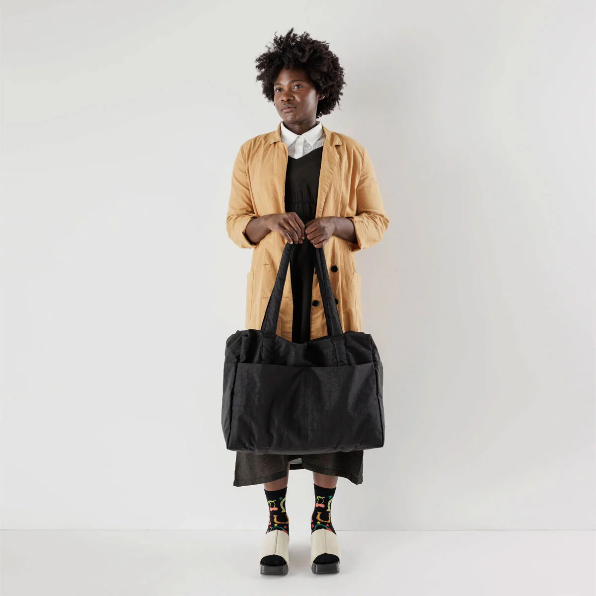 BAGGU | Travel Cloud Carry-On - Black - Image 2