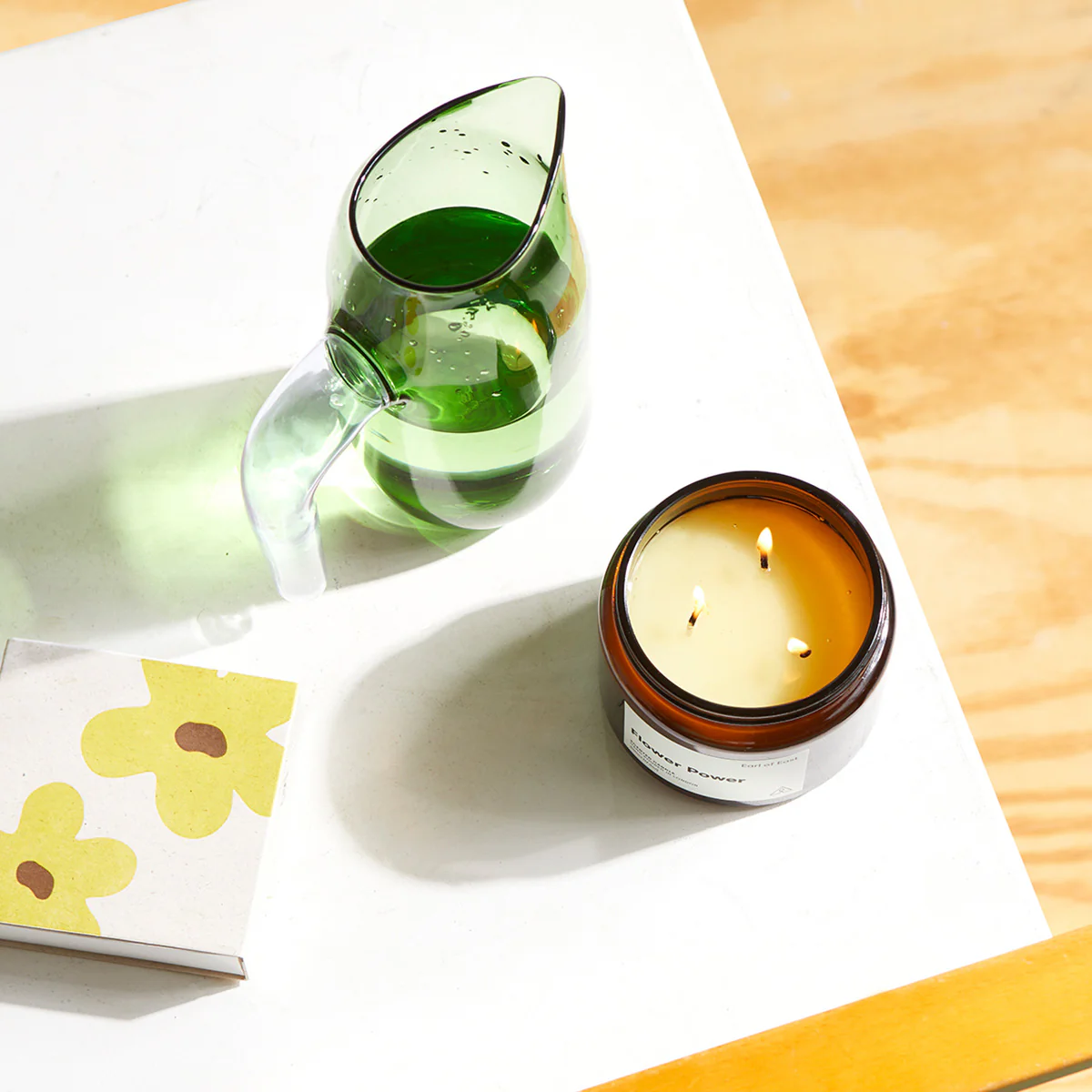Earl of East | Flower Power - Soy Wax Candle - 500ml [17.5oz] - Image 4