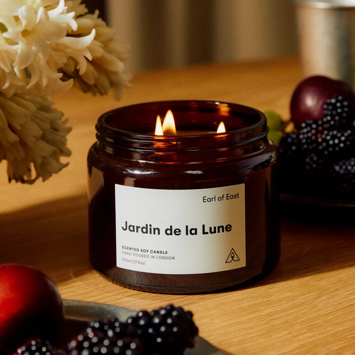 Earl of East | Jardin De La Lune - Soy Wax Candle - 500ml [17.5oz] - Image 3
