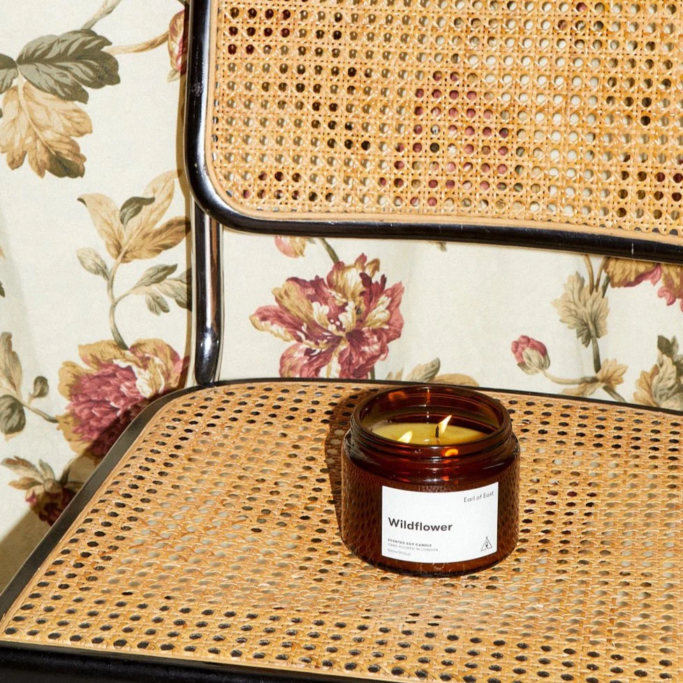 Earl of East | Wildflower - Soy Wax Candle - 500ml [17.5oz] - Image 3