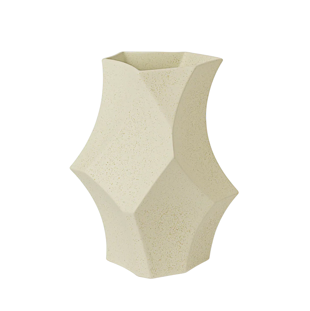 ferm LIVING | Cueva Vase - H26 - Off-white