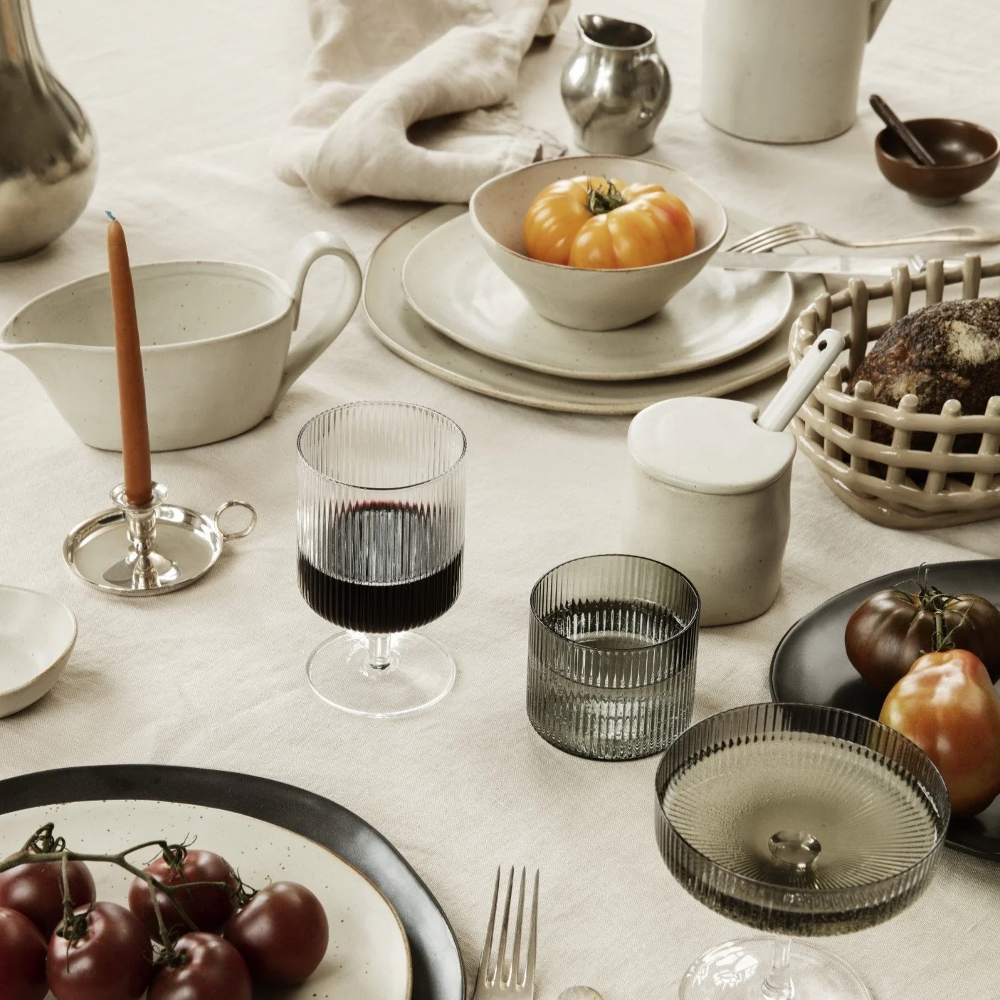 Ferm LIVING | Flow Jam Jar - Off White - Image 5