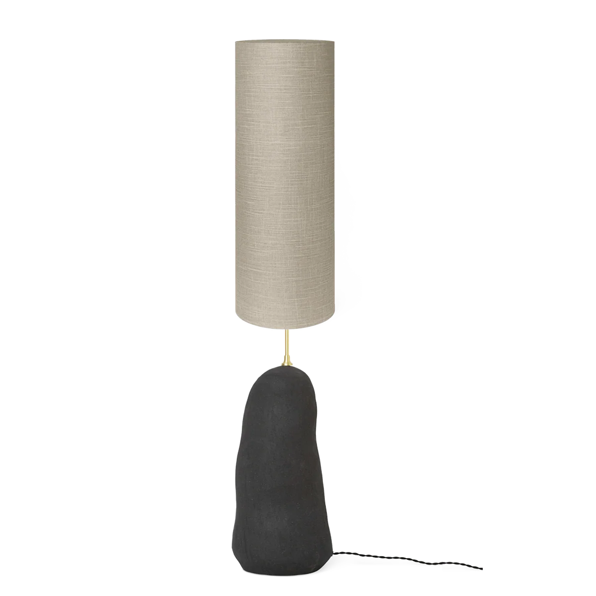 ferm LIVING | Hebe Lamp Base & Shade - Large - Dark Grey - Image 3