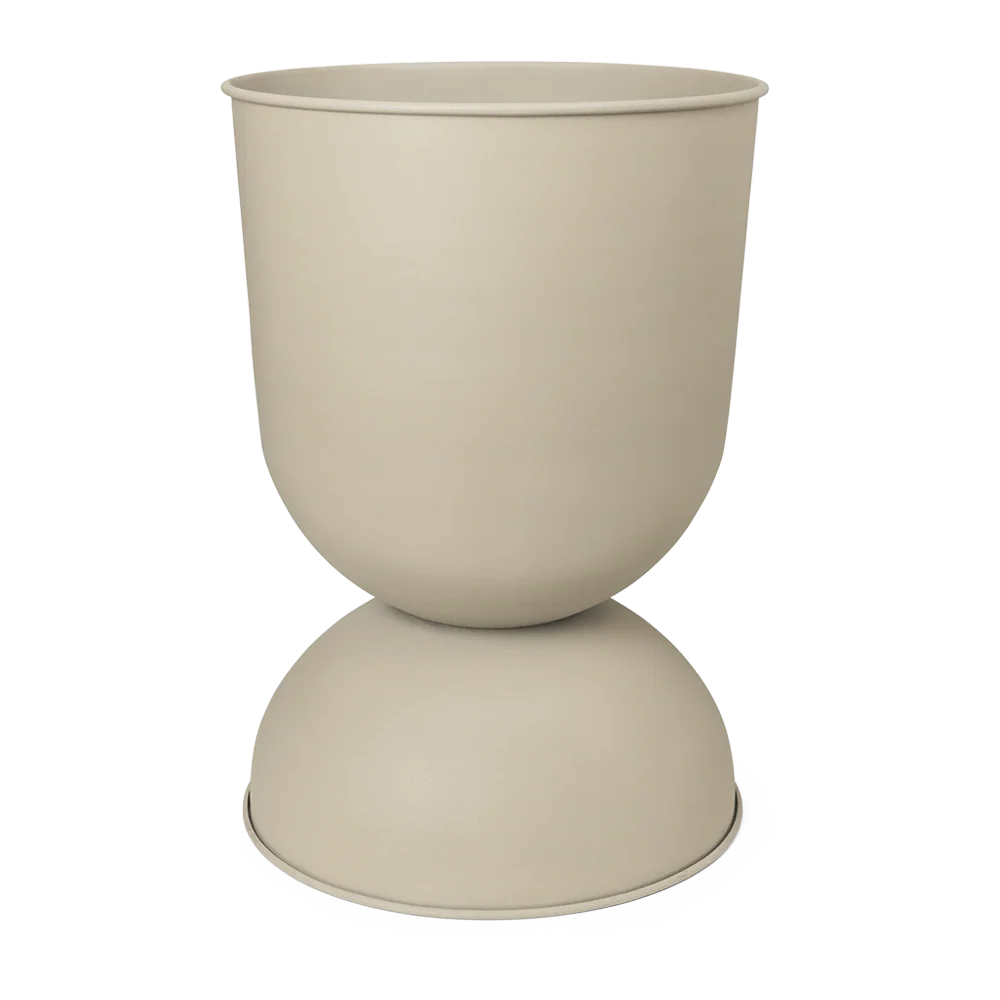 ferm LIVING | Hourglass Pots - Various Sizes - Cashmere - Image 3