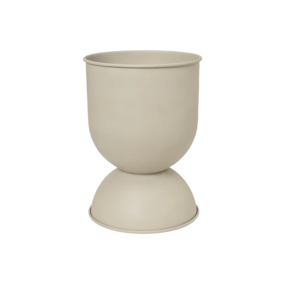 ferm LIVING | Hourglass Pots - Various Sizes - Cashmere - Image 4