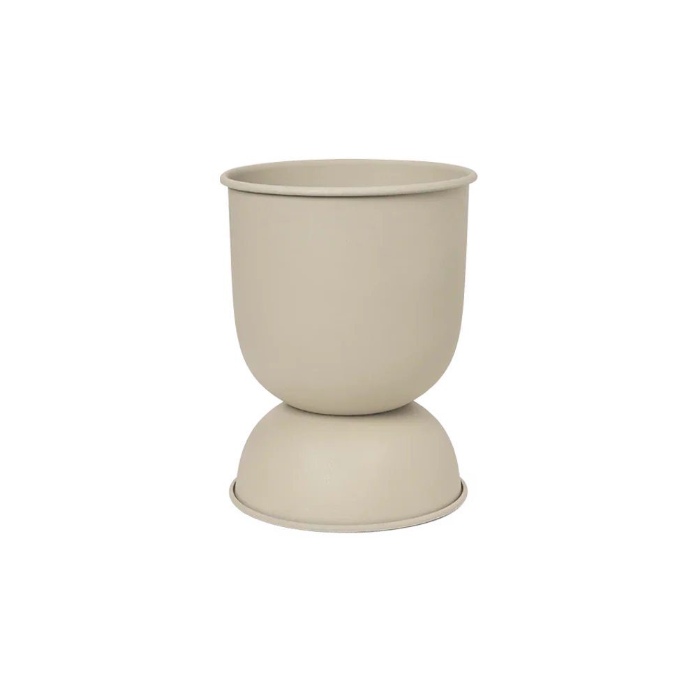 ferm LIVING | Hourglass Pots - Various Sizes - Cashmere - Image 5