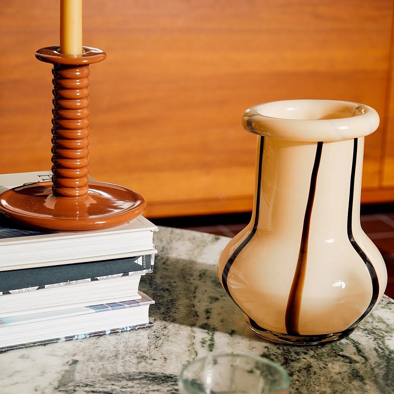 ferm LIVING | Riban Vase - Cream - Large - Image 2