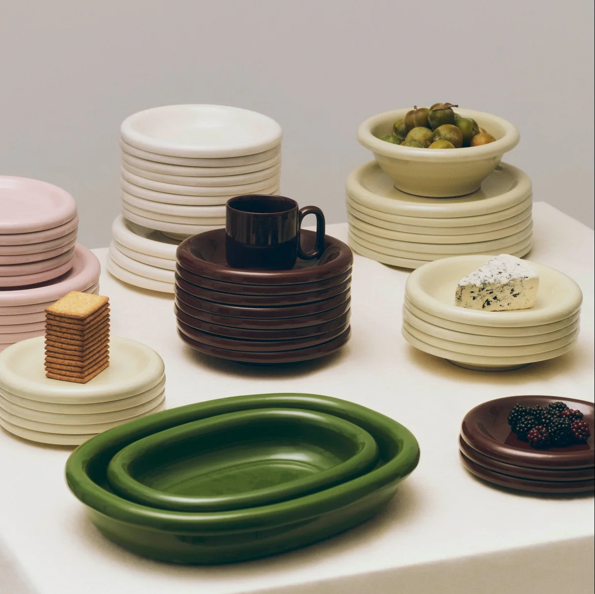 HAY | Barro Bowl - Set of Two - Pistachio - Image 2