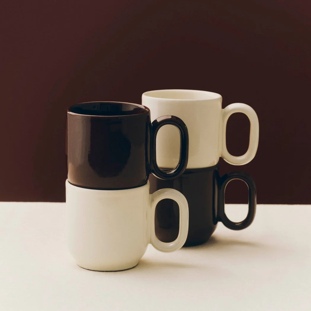 HAY | Barro Cup Set of Two - Burgundy - Image 3