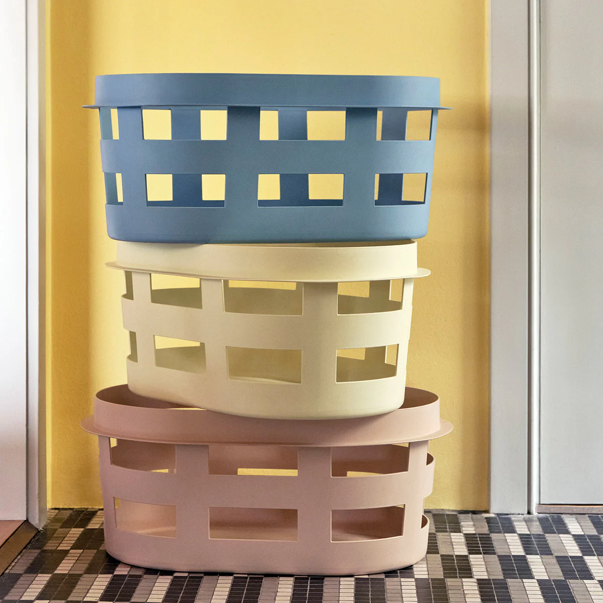 HAY | Basket - Small - Soft Yellow - Image 3