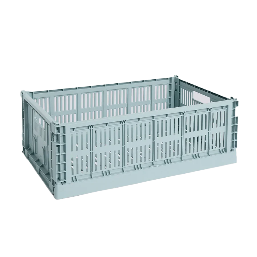 HAY | Colour Crate - Large - Dusty Blue