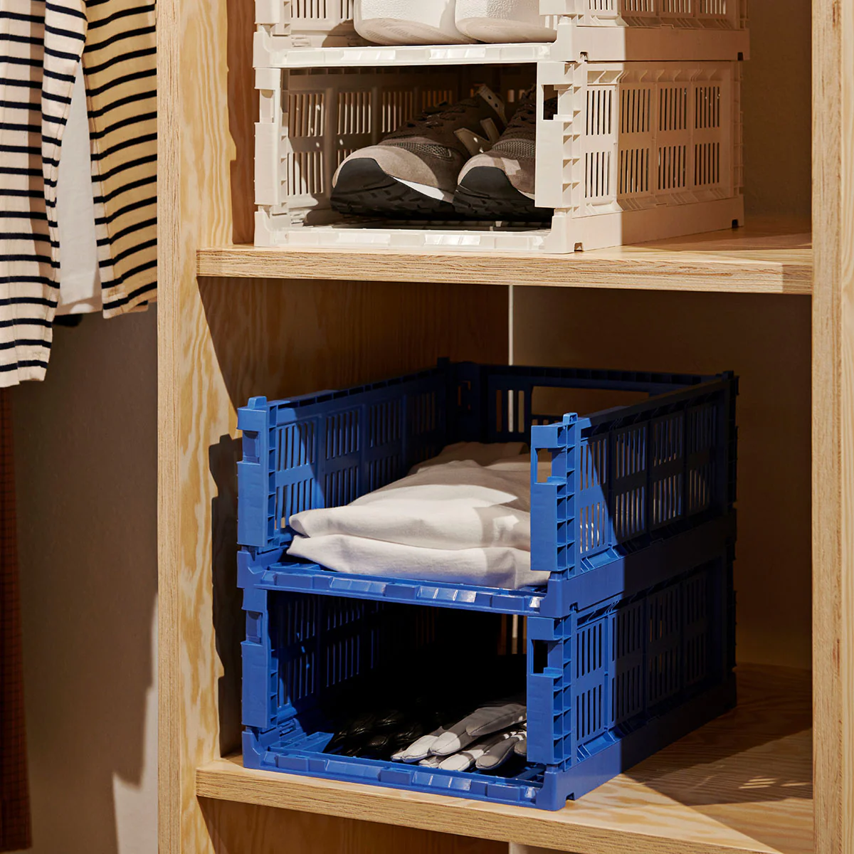 HAY | Colour Crate - Medium - Off White - Image 3