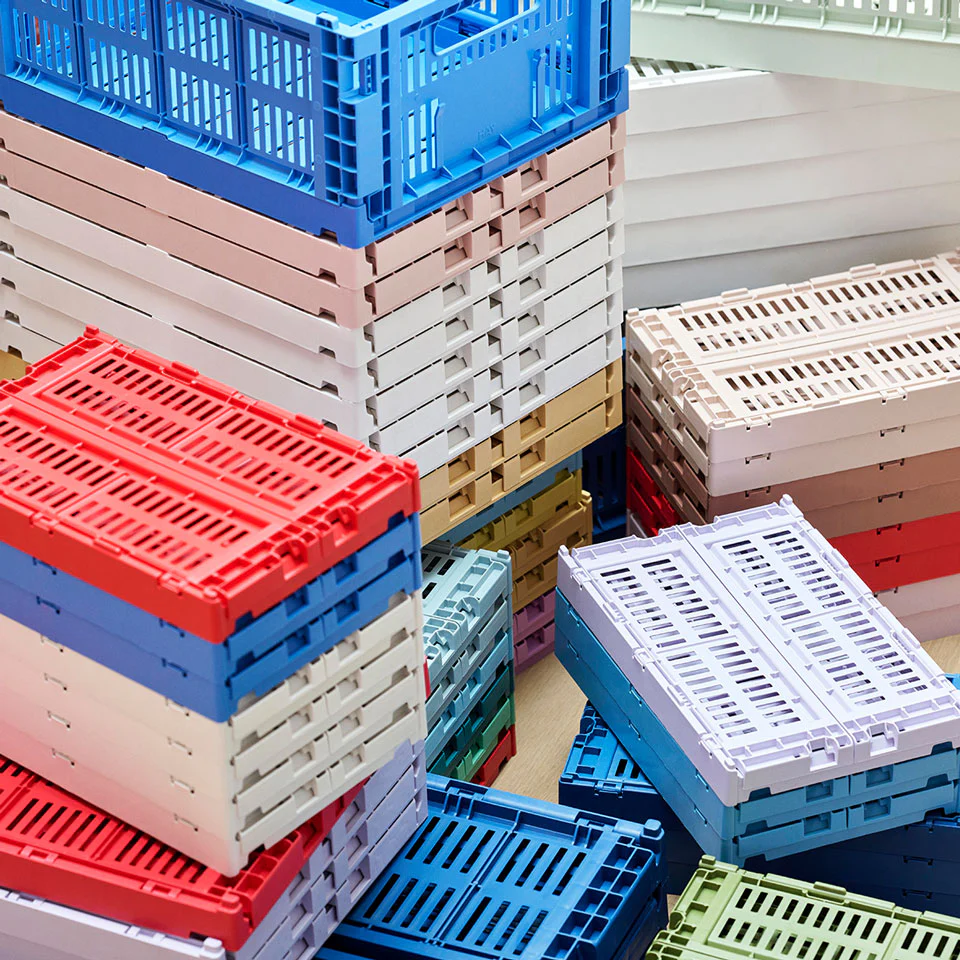 HAY | Colour Crate - Small - Off White - Image 3