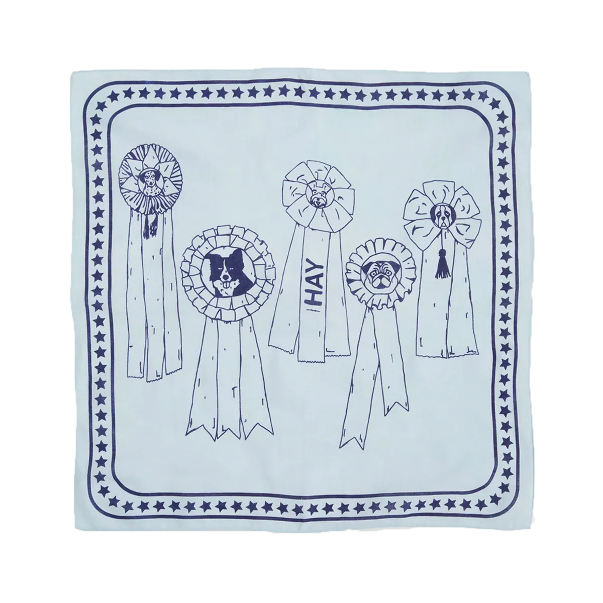 HAY | Dogs Scarf - Light Blue - Image 2