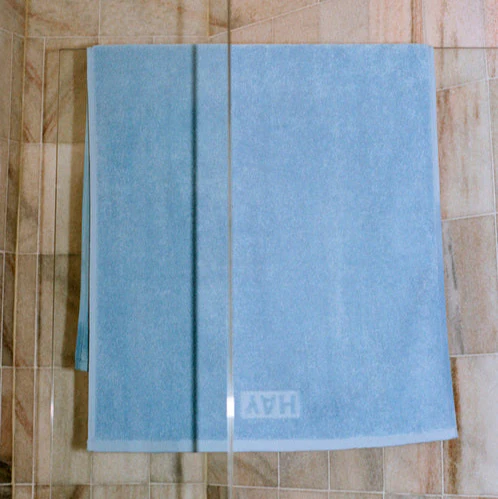 HAY | Mono Bath Towel - Sky Blue - Image 2