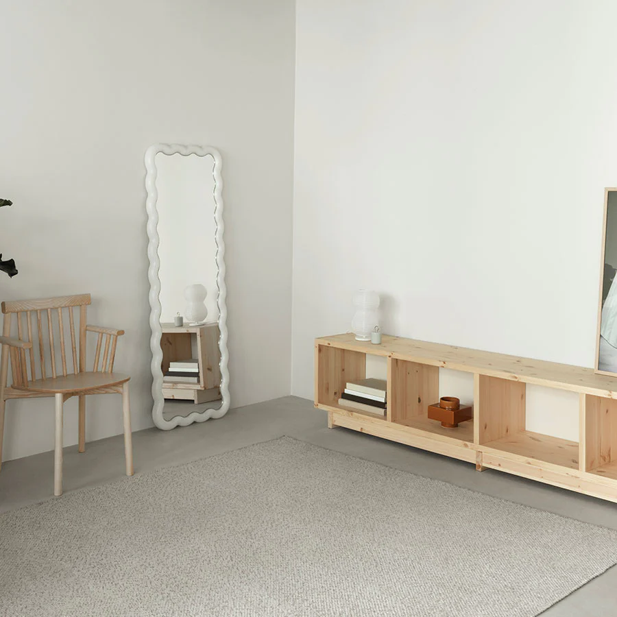 Normann Copenhagen | Fyr Bookcase - Pine - Low - Image 3