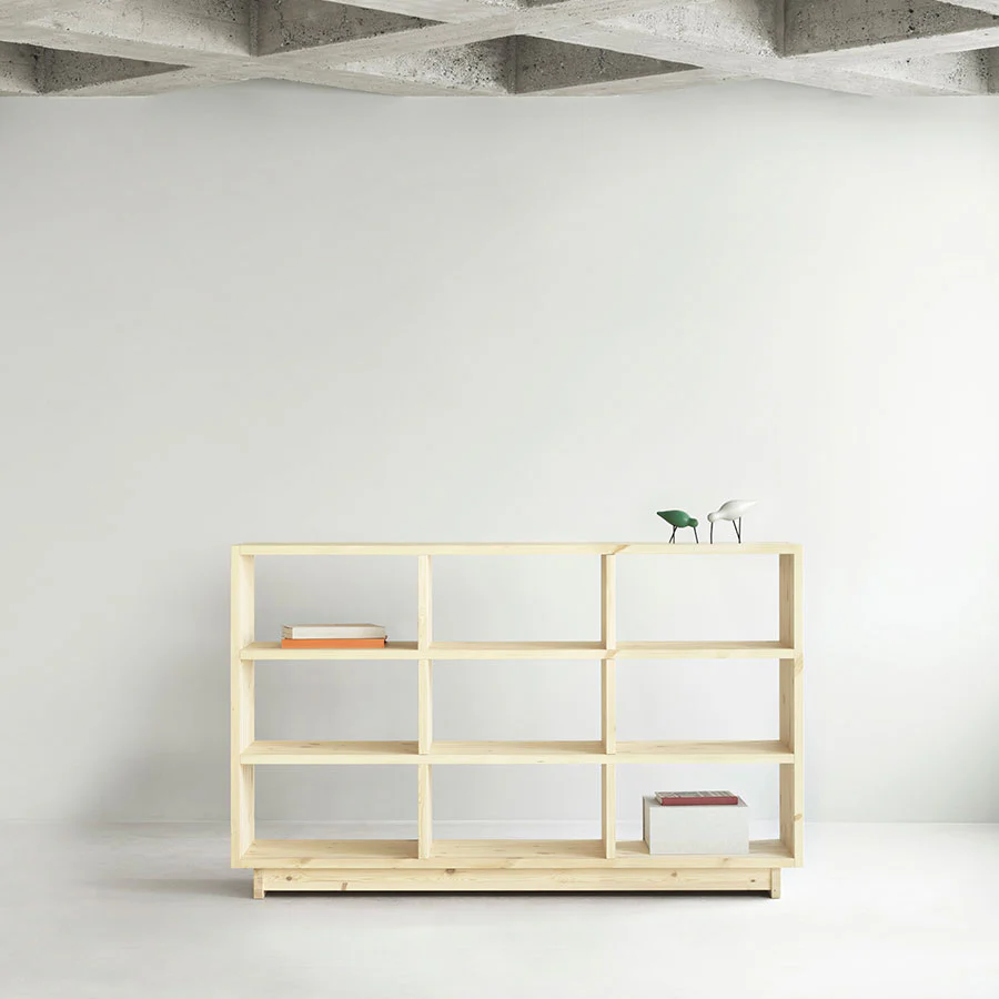 Normann Copenhagen | Fyr Bookcase - Pine - Low - Image 6